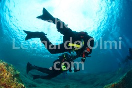 Technical divers on Teti shipwreck, Vis island, Komiza, Croatia