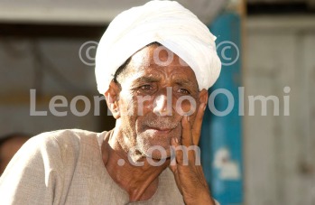 Egypt, Dahab, market, local man