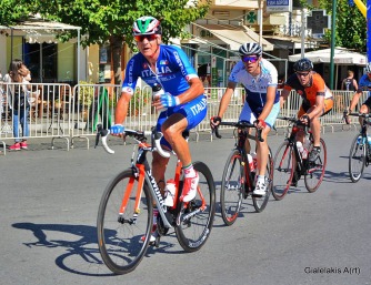 Leonardo Olmi, Road World Press Cycling Champion