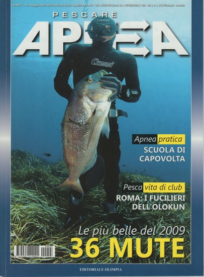 Apnea, May 2009, cover by Leonardo Olmi