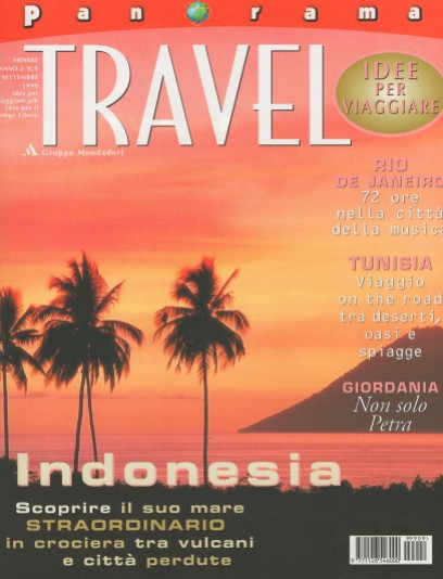 Panorama Travel, September 1999, cover by Leonardo Olmi