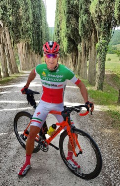 Leonardo Olmi, Road Italian Press Cycling Champion